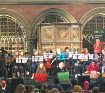 The School Band Performs at Union Chapel – Click to watch the video